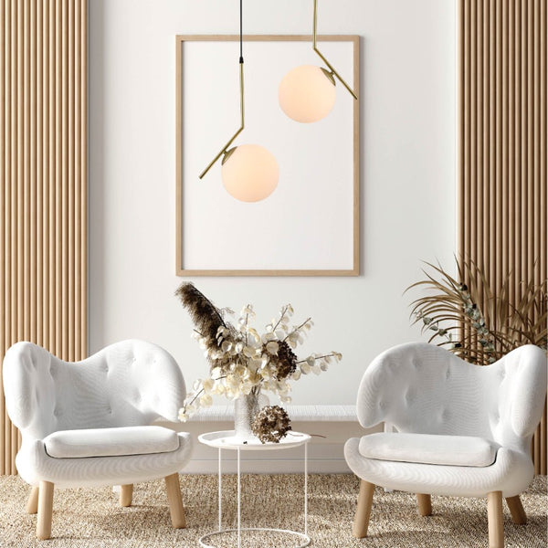 Opal White Glass Globe Pendant Ceiling Light