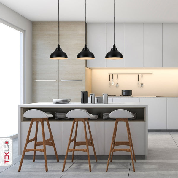 Dome Industrial Large Metal Ceiling Pendant Light E27