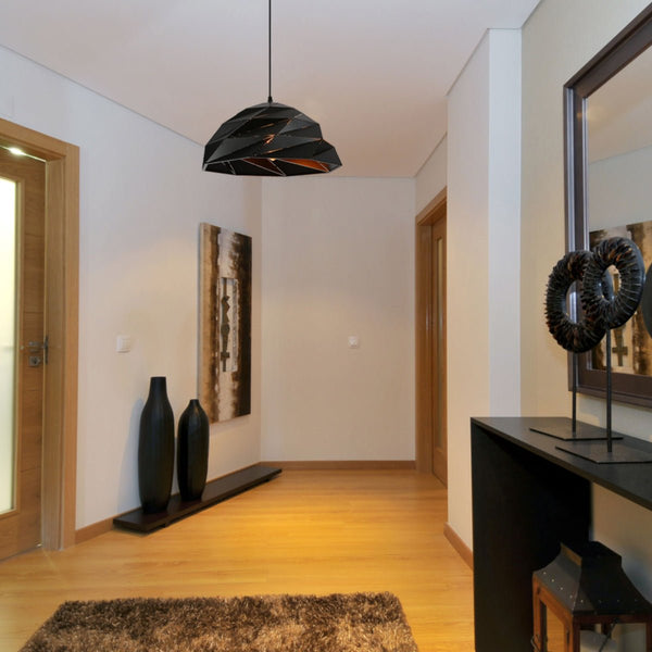 Origami Metal Laser Cut Dome Modern Pendant Light E27 Fitting D450 mm