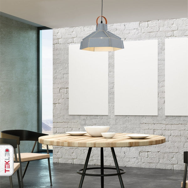Esagono Midi Maxi Metal Pendant Ceiling Light E27
