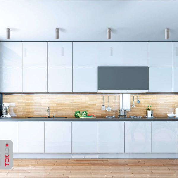 LED Surface-Recessed Tilt Rotatable Downlight Cool White 4000K