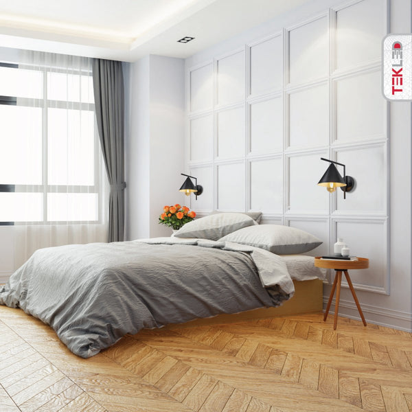Metal Funnel Wall Light E27 Fitting