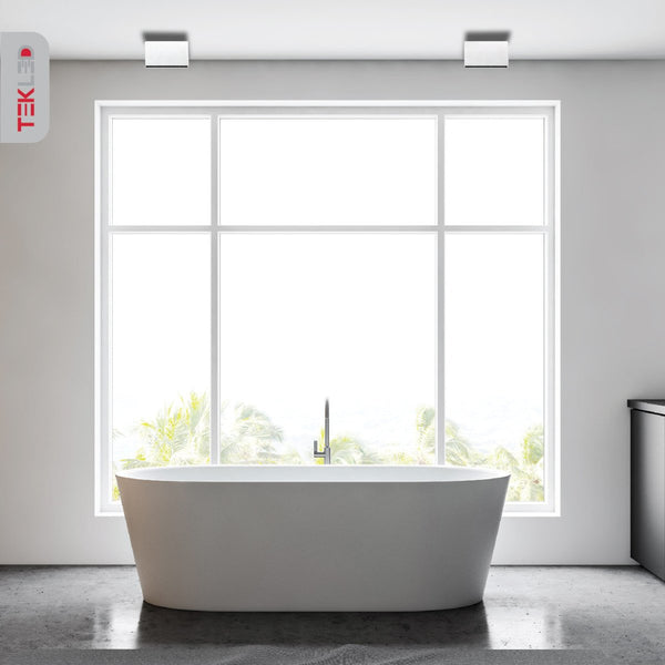 LED Mirage Laser Blade Surface Mount Rectangle Fixed Downlight 10W Cool White 4000K IP20