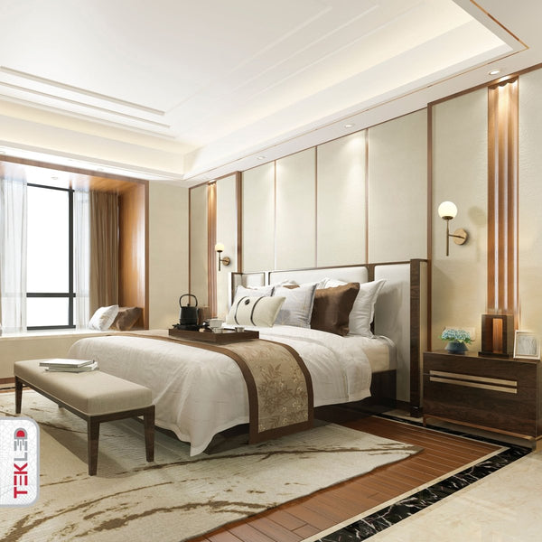 Modern Globe Wall Light Sconce - Sleek Minimalist Design Light Fixture for Contemporary Spaces