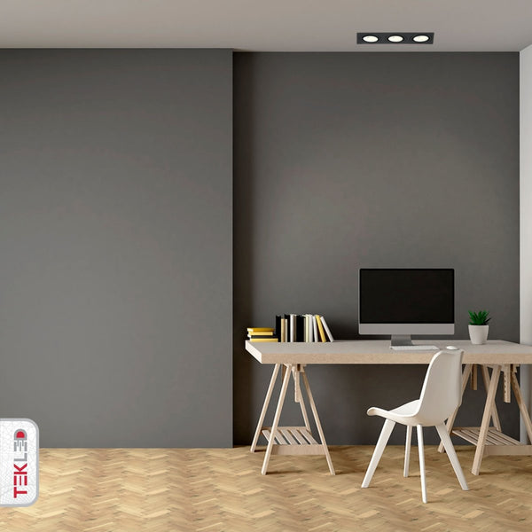 Rectangle Recessed Tilt Downlight GU10