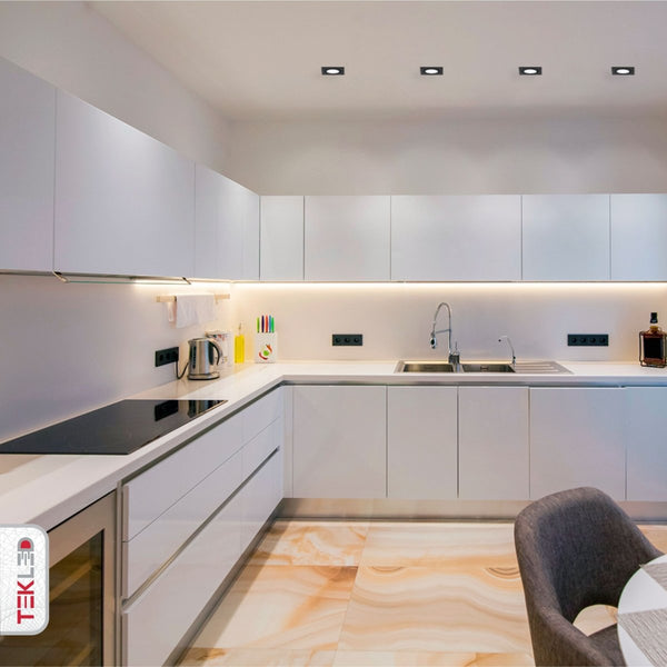 Rectangle Recessed Tilt Downlight GU10