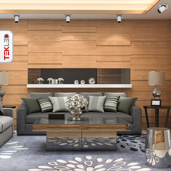Telescopic Swivel Tilt Adjustable Retractable In-Out LED Rectangle Downlight