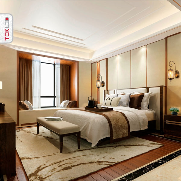 Amber Glass Antique Bronze Metal Body Moroccan Style Wall Lamp E27 Fitting