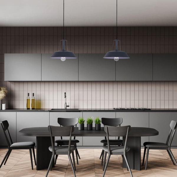 Metal Step Pendant Ceiling Light E27