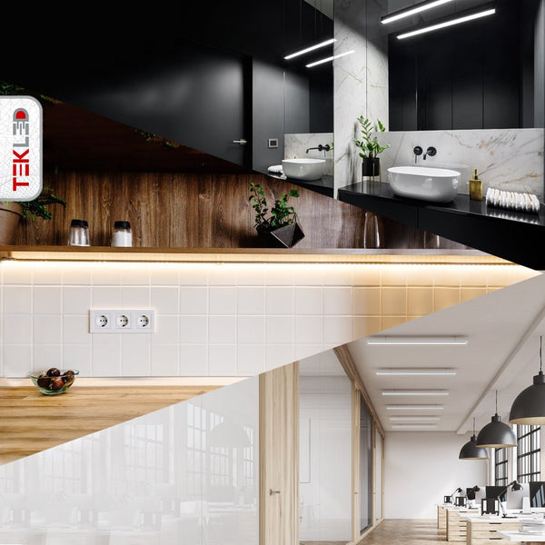 48W 5ft LED Tri-proof Slim Batten Linear Fitting IP65 150cm