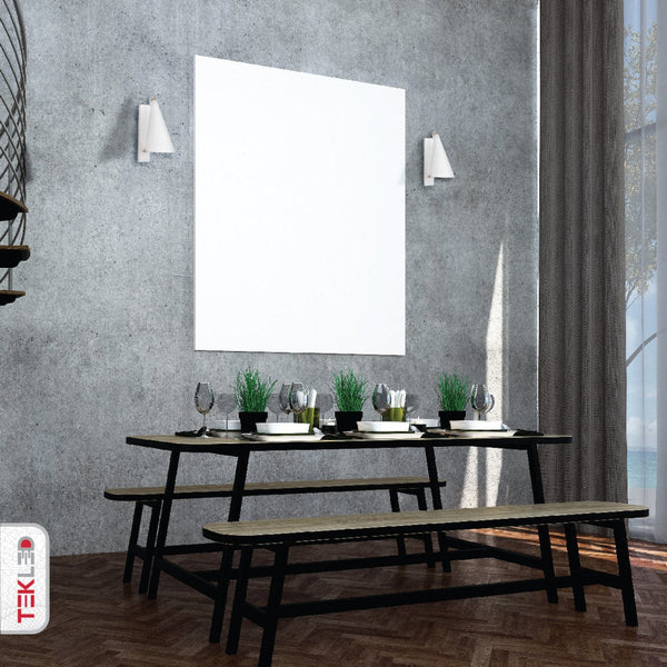Metal Cone Wall Light E27 Fitting