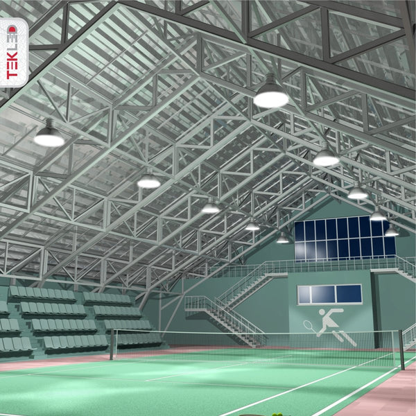 LED Radiator Highbay 200W Cool White 4000K IP20