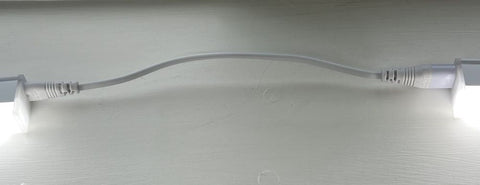 T5 LED Batten Light Interlink Cable - 2-Pin End-to-End Connector
