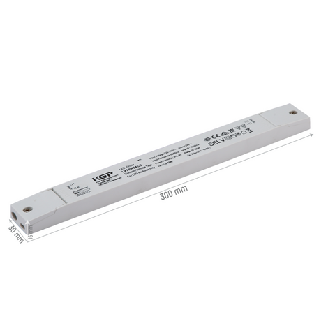 TEKLED
KGP Constant Voltage LED Driver 24V 30W 1.25A for LED Strips-Modules