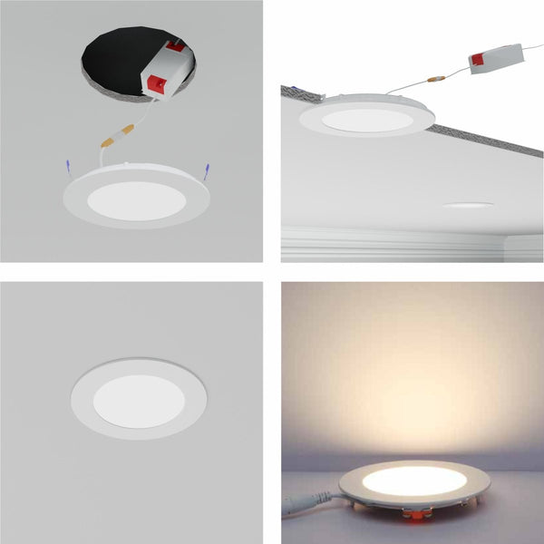 18W Downlight LED Round Slim Panel Light D220mm