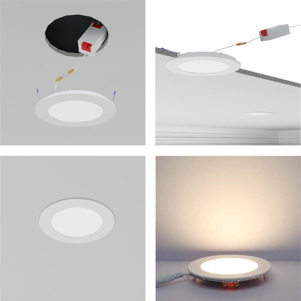 3W Downlight LED Round Slim Panel Light 3W D85mm