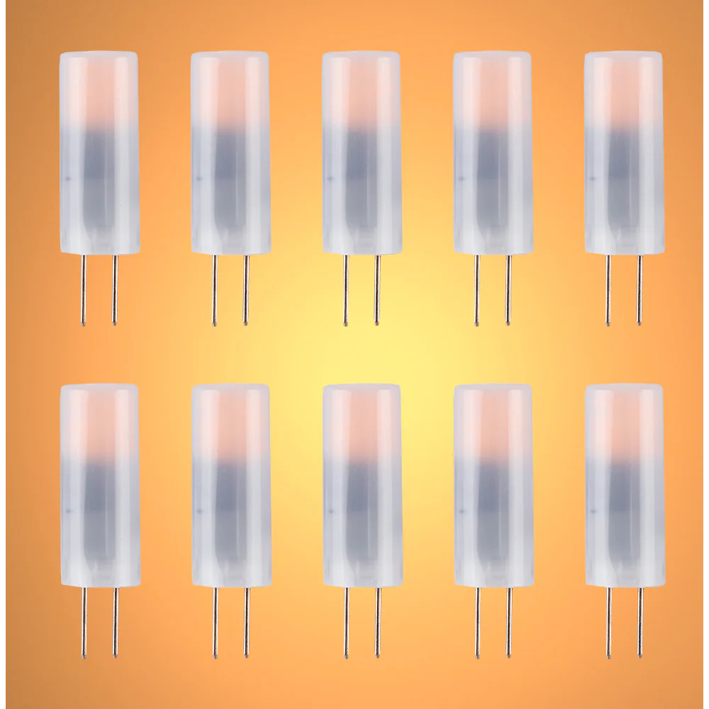 LED Capsule Bulb G4 Snap Fix 1.5W 140lm Pack of 10 230Vac