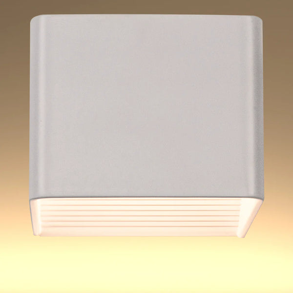 LED Cuboid Wall Light 5W Cool White 4000K White