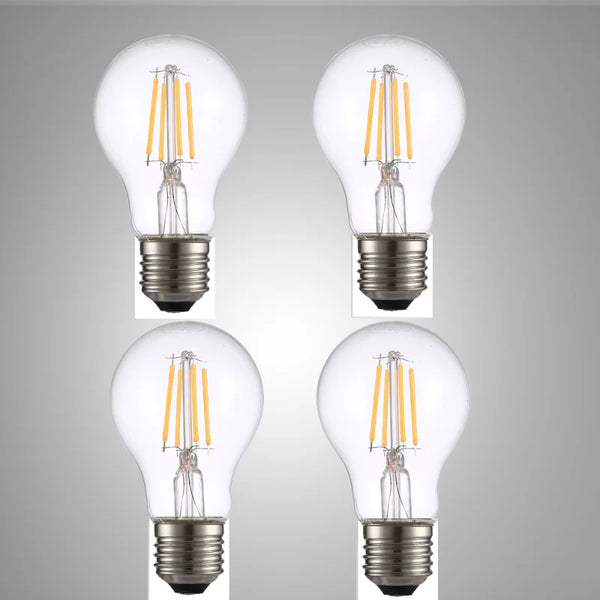 LED Filament A60 GLS Bulb E27 Edison Screw
