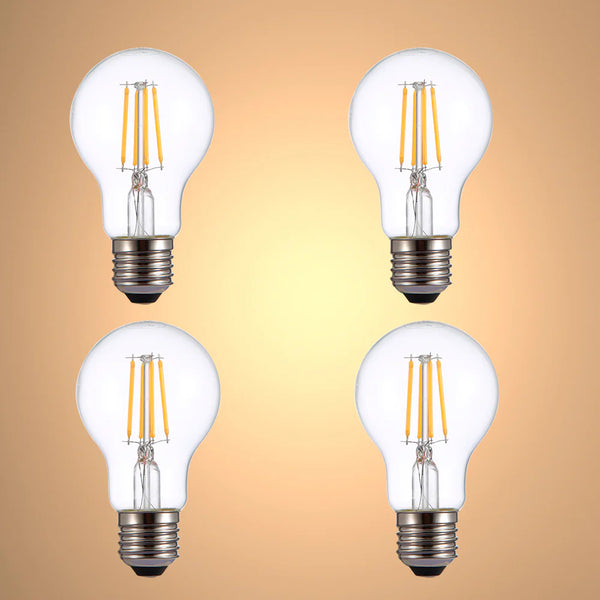 LED Filament A60 GLS Bulb E27 Edison Screw