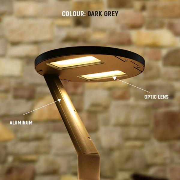 LED Pathway Garden Lamp Post Top Light 60W 3CCT