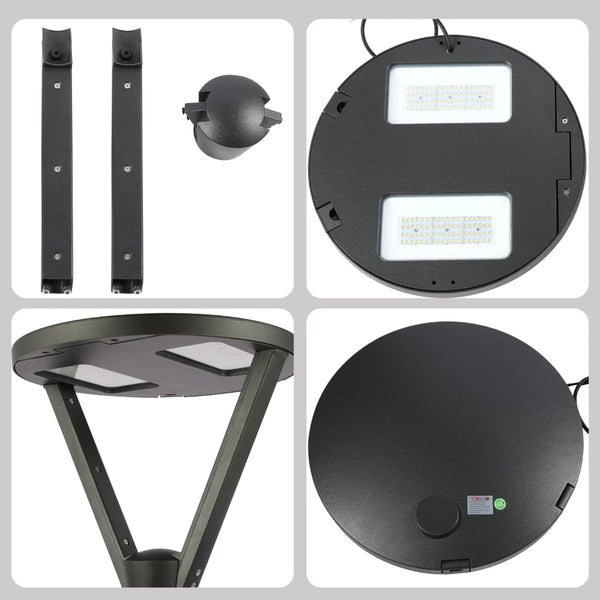 LED Pathway Garden Lamp Post Top Light 60W 3CCT