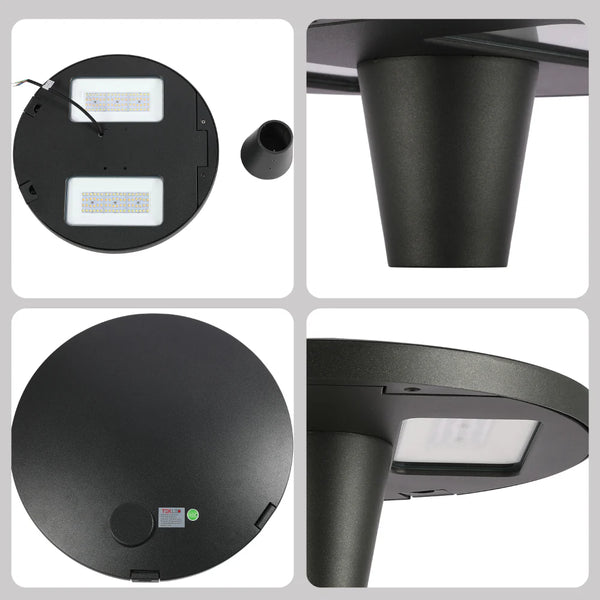 LED Pathway Garden Lamp Post Top Light 60W 3CCT