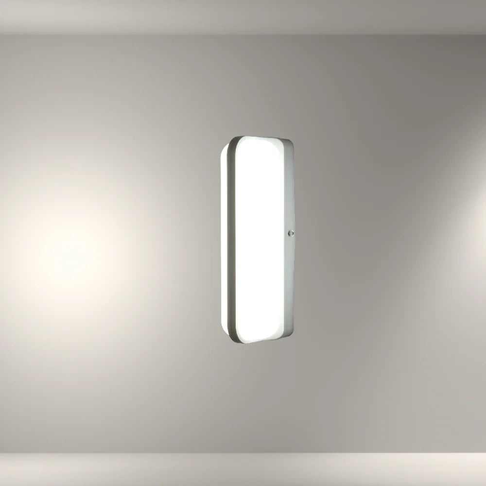 LED Plastic Modern Outdoor Wall Light 15W