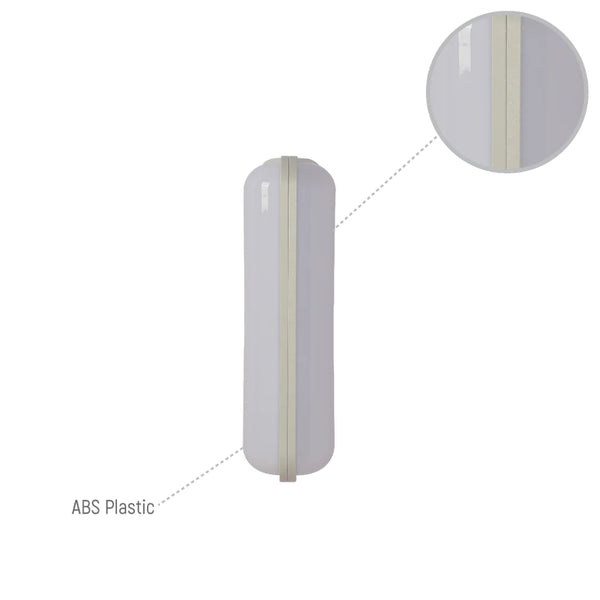 LED Plastic Modern Outdoor Wall Light 15W