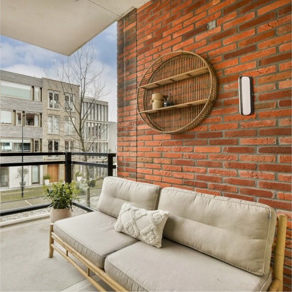 LED Plastic Modern Outdoor Wall Light 15W