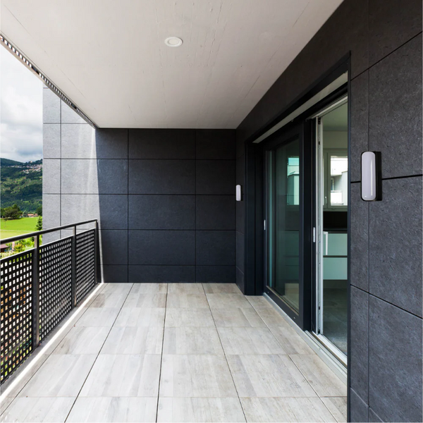 LED Plastic Modern Outdoor Wall Light 15W