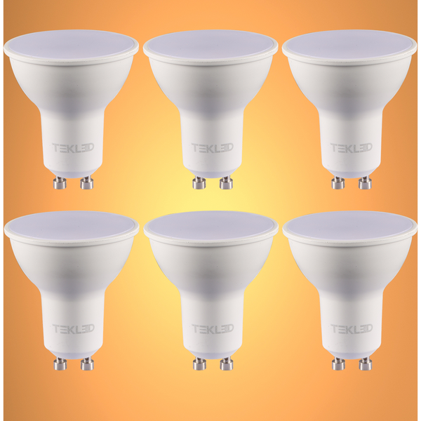 TEKLED
Lepus LED Spot Bulb PAR16 GU10 7W - 3000K Warm White, 4000K Cool White or 6500K Cool Daylight/ Pack of 6 or 10