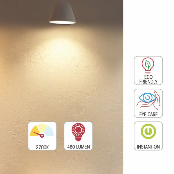 Canes LED Golf Ball Bulb P45 Dimmable E14 Small Edison Screw 6W 6-pack