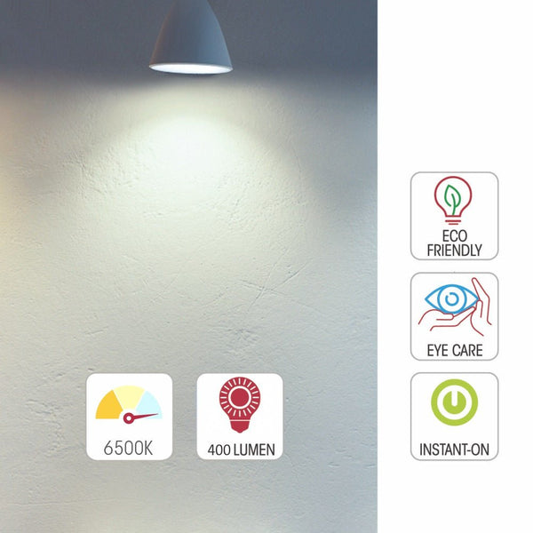 Vela LED Candle Bulb C37 Dimmable E14 Small Edison Screw 5W Pack of 6