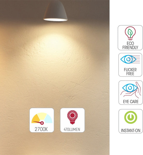 LED Dimmable Filament T45 T30 Tubular Bulb E27 Edison Screw 4W Pack of 4 Warm White