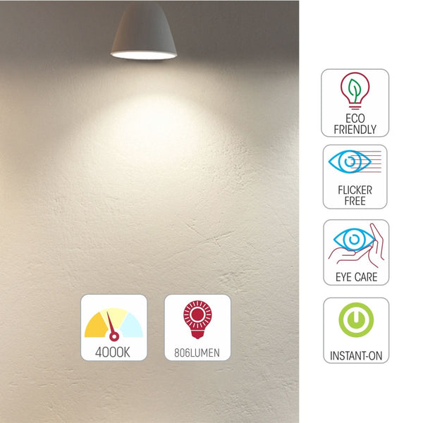 LED Filament A60 GLS Bulb B22 Bayonet Cap