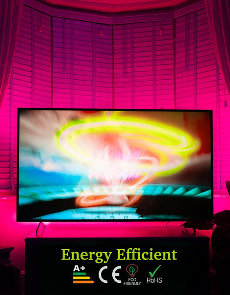 Holiday RGB LED Strip Light IP20 with Remote Controller