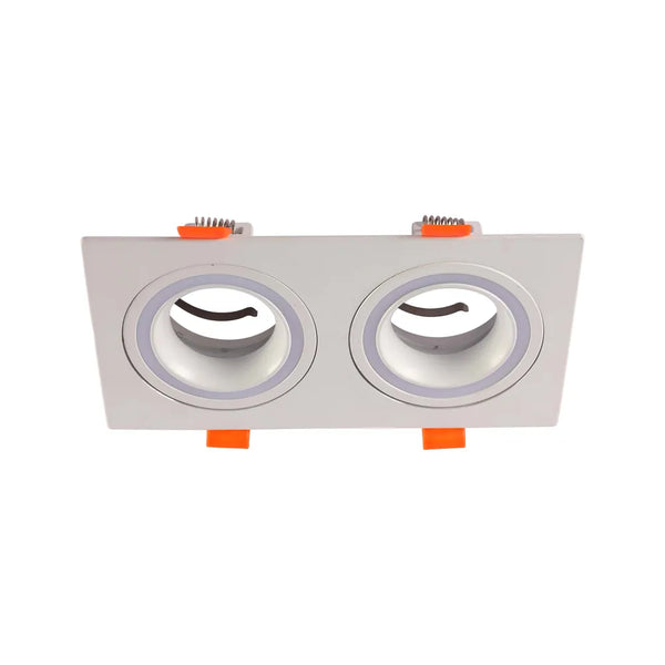Low UGR Fixed Recessed GU10 Downlighter Square