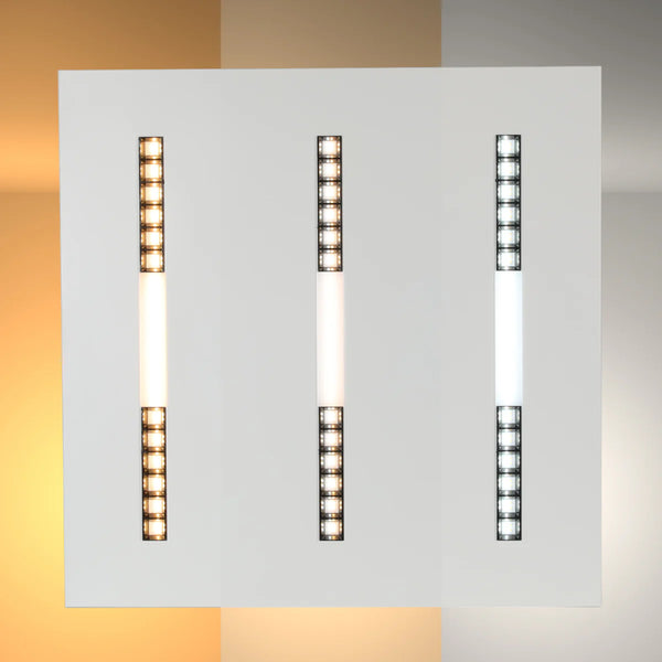 40W Lumin Essence OfficePro AntiGlare Laser and Opal LED Panel Light 40W 4000lm Low UGR 2x2ft 3CCT