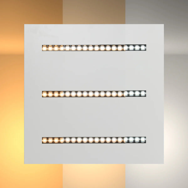 40W Lumin Essence OfficePro AntiGlare Laser LED Panel Light 40W 4000lm Low UGR 2x2ft 3CCT