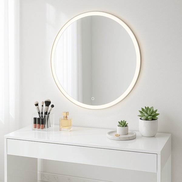Ava Round Wall Mounted Mirror 80cm