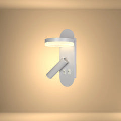 Lunar Halo Bedside Reading LED Wall Light