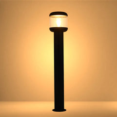 LunaVista Outdoor Bollard Light Black E27