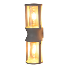 Lux Vintage Classic Up Down Outdoor Wall Light IP54 White
