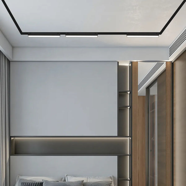 Magnetic Linear LED Track Light with Opal Diffuser
