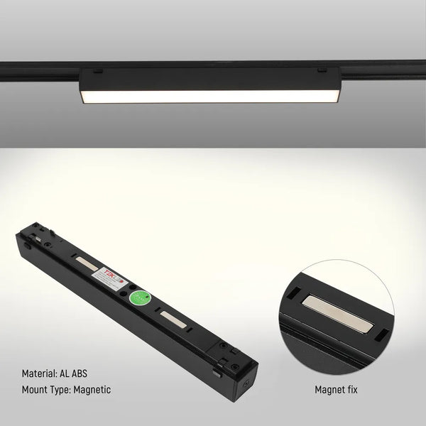 Magnetic Linear LED Track Light with Opal Diffuser