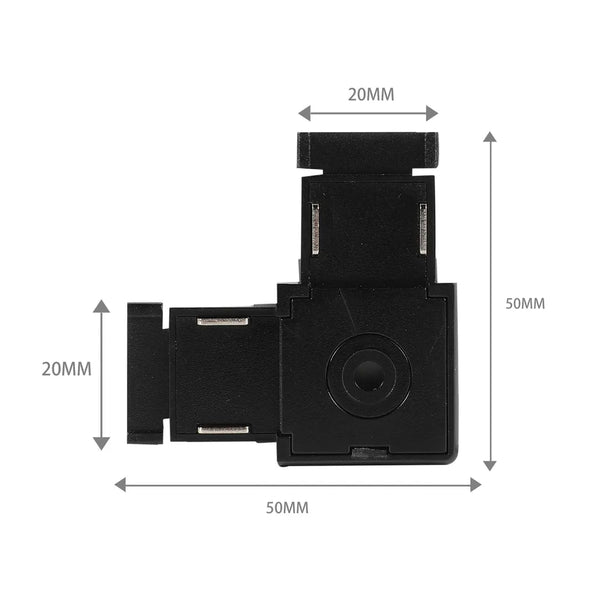 Magnetic Track Light Connectors & End Caps