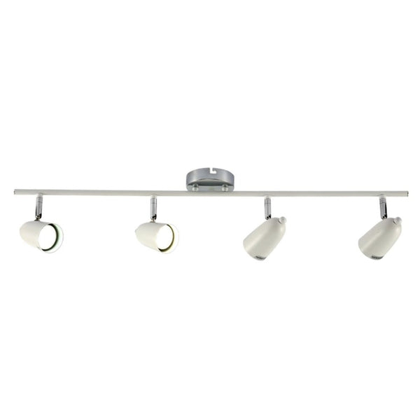 Skurupp Cone Rotatable GU10 Chrome Spotlight White