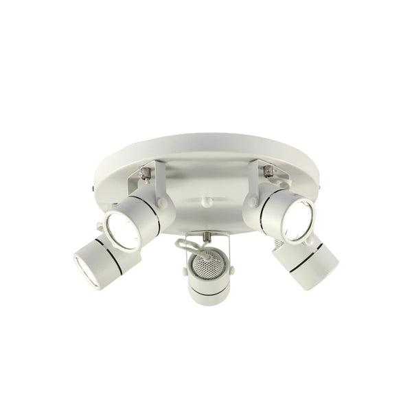Mane Rotatable Cylinder GU10 Spotlight Round Rose