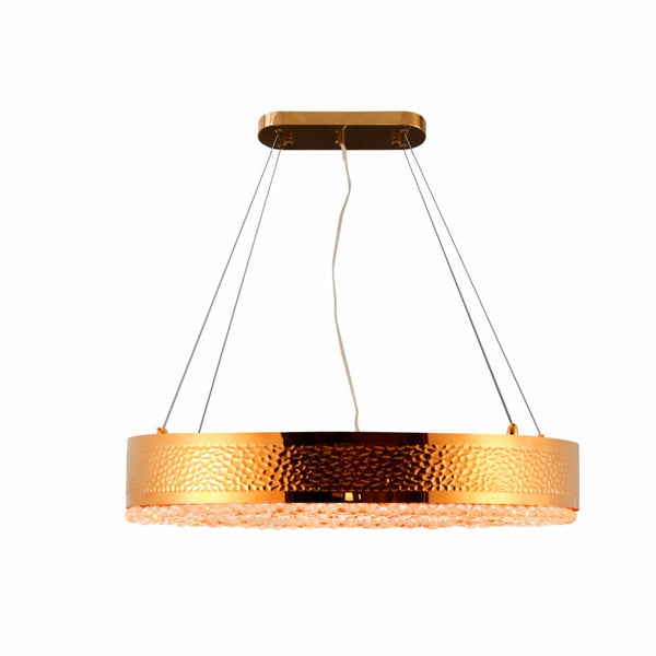 Ball Crystal Gold Metal Chandelier Ceiling Light E14 Round or Island